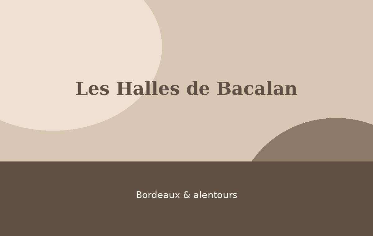Les Halles de Bacalan